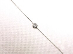 Gemstone Silver Anklet (ZAL-Ag212074)