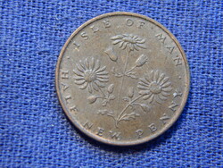 Man-sziget Half Penny 1971