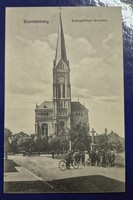 Vas vármegye képeslapjai. Szombathely, Evangélikus templom. Dukesz kiad.