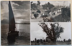 Képeslap, Balatonakarattya, részletek (K10)