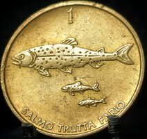 Szlovénia 1 Tolár (Tallér), 1994 Nyitott "4" E14B2V+