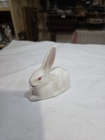 Hollóházi porcelán nyuszi figura