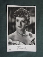 Képeslap,Magyar,film,mozi,művészet,Fényes Alice színésznő,1940-