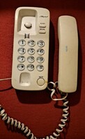 Retro 1990-es évekbeli vezetékes nyomógombos telefon – alkatrésznek,javitásra