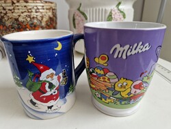 Gyűjtői Milka és Mikulásos bögre csomag (2 db)