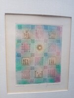 Gross Arnold Color Copperplate: Kaleidoscope