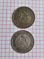 Arad 1874 A Nemzet 13 Vértanúja. 25 évi gyászemlékére. Ezüst és Bronz, ritka!!!