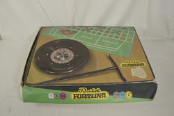 Retro Roulette Fortuna társasjáték-A417