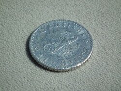 Németország, horogkeresztes birodalmi 50 Pfennig (Reichspfennig), 1941 F