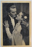 Képeslap, Színészek,  Tolnay Klári és Darvas Iván, "Rómeó és Júlia" (K101)