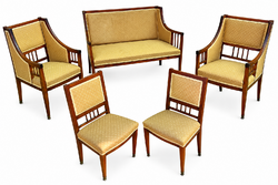 Art Deco Lounge Suite circa 1910 Vienna