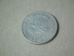 Németország, horogkeresztes birodalmi 50 Pfennig (Reichspfennig), 1941 D
