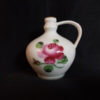 Herendi porcelán likőrös kancsó – Bécsi Rózsa
