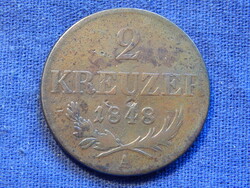 Ausztria 2 Kreuzer 1848 A