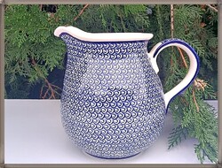 Old Heise - Bunzlau (Bolesławiec) Large Porcelain Jug
