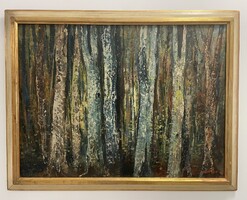 Gádor Emil (1911-1998) 70x90 cm EREDETI festménye