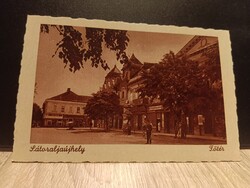Sátoraljaújhely Főtér régi képeslap Weinstock 1426 sz.