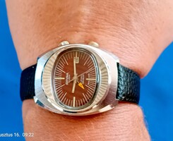 Sicura alarm férfi ébresztős svájci karóra retro antik tissot certina