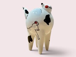 Villeroy & Boch Animal Park “Catsy” Cica, Macska -  Rosemarie Benedikt, Vintage Porcelán Figura