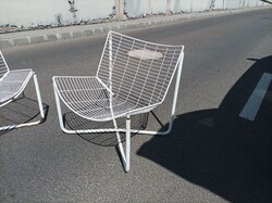 Vintage Ikea Jarpen fém fotel 2db