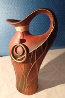 Füles váza  / kerámia, kb. 20 cm magas , arab gyártmány/