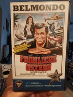 BELMONDO  FRÖHLICHE  OSTERN   német  VHS film  ritkaság