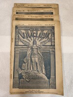 Tolnai Világlapja 1909 Budapest 4db