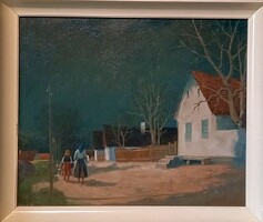 Szász Endre painting