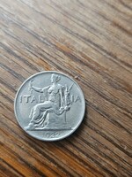 1922-es 1 Líra Olaszország EF