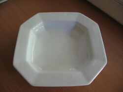 Retro nyolcszögletű fehér porcelán tálaló tál Johnson Brothers Heritage White