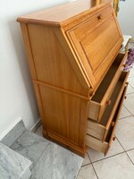 Fenyő íróasztal, szekreter, írókomód