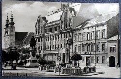 Sopron - Postapalota - retro photo postcard