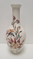 Zsolnay Liliom / Orchidea mintás Váza #2760