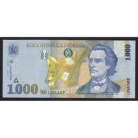 Románia,1000 lei 1998 UNC