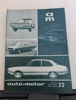 Autó-Motor 1967. november 21. (XX. évfolyam, 22. szám) - Pannónia és MZ motoros ritkaság
