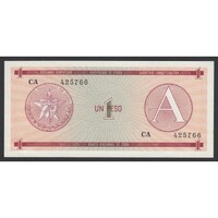 Kuba,1 peso 1985 A aUNC+