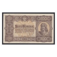 Magyarország,100 korona 1923 - Magyar Pénzjegynyomda aUNC+