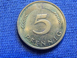 Németország 5 Pfennig 1993 F