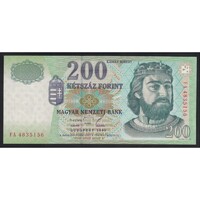 Magyarország,200 forint 1998 FA UNC