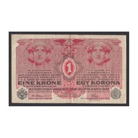 Magyarország,1 kronen/korona 1916 F