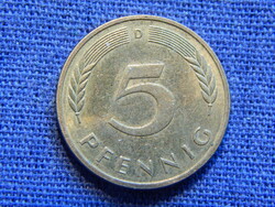 Németország 5 Pfennig 1994 D