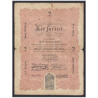 Magyarország,2 forint 1848 VG+