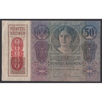 Magyarország,50 kronen/korona 1919 - DEUTSCHÖSTERREICH VG