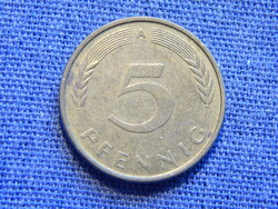 Németország 5 Pfennig 1990 A