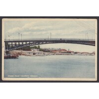 Magyarország,Szeged - Felső Tiszapart és Belvárosi-híd 1927