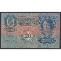 Magyarország,20 kronen/korona 1913 VF