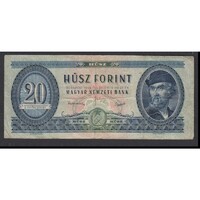 Hungary, 20 Forint 1949 F