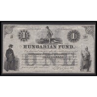 Magyarország,1 dollar 1852 B aUNC+