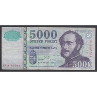 Magyarország,5000 forint 2006 BA F