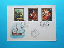 FDC (C4/2) - 1969. Festmények VII. sor - Németalföldi festők - (Kat.: 450.-)